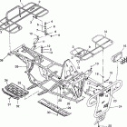 W938139 350L 4X4 Bumper / rack mounting 4x4 350l w938139