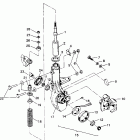 W938039 SPORTSMAN 4X4 Front strut assembly sportsman 4x4  /  w938039