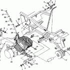 W938127 250 4X4 Engine mounting 4x4 250 w938127