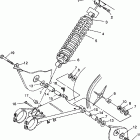 W938727 250 6X6 Swing arm / shock mounting 6x6 250 w938727