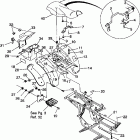 W937539 350L 2X4 Rear cab assembly 2x4 350l w937539