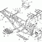 W938727 250 6X6 Bumper / rack mounting 6x6 250 w938727