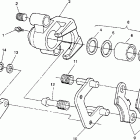 W937221 TRAIL BLAZER Front brake assembly trail blazer w937221