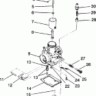 W938727 250 6X6 Carburetor 6x6 250 w938727
