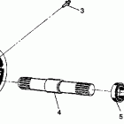 S938739 Euro 350L 6x6 Front tightener assembly  6x6 350l s938739