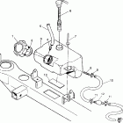 W938127 250 4X4 Oil tank assembly 4x4 250 w938127