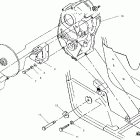 W937527 250 2X4 Gearcase / brake mounting