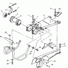 W938739 350L 6X6 Swing arm / guard mounting 6x6 350l w938739