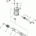 W938127 250 4X4 Oil pump assembly 4x4 250 w938127