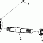 W938727 250 6X6 Fronttightener assembly 6x6 250 w938727