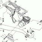 W938127 250 4X4 Exhaust assembly 4x4 250 w938127