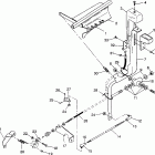 W938727 250 6X6 Shift linkage assembly 6x6 250 w938727