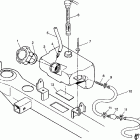 W938139 350L 4X4 Oil tank assembly assembly 4x4 350l w938139