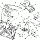 W938527 TRAIL BOSS Front cab assembly trail boss w938527