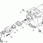 S938739 Euro 350L 6x6 Rear brake assembly 6x6 350l s938739