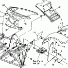 W938127 250 4X4 Front cab assembly 4x4 250 w938127