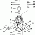 W938527 TRAIL BOSS Carburetor trail boss w938527