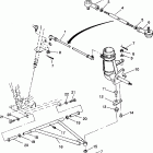 W938527 TRAIL BOSS Steering / a-arm assembly trail boss w938527