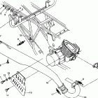 W938727 250 6X6 Exhaust assembl 6x6 250 w93872