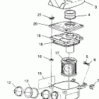 W938127 250 4X4 Air box assembly 4x4 250 w938127