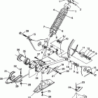 W938527 TRAIL BOSS Swing arm / shock mounting trail boss w938527
