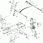 W938139 350L 4X4 A-arm / strut mounting 4x4 350l w938139