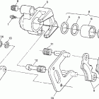 W938139 350L 4X4 Front brake assembly 4x4 350l w938139