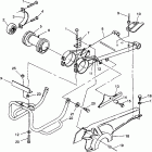 S938739 Euro 350L 6x6 Swing arm / guard mounting 6x6 350l s938739