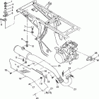 W938139 350L 4X4 Exhaust system 4x4 350l w938139