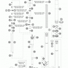 TE 250 CHASSIS Передняя вилка