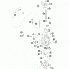 TE 250 ENGINE Карбюратор