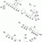 TE 300 ENGINE Глушитель