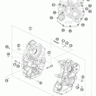 570 FS ENGINE Картер двигателя
