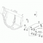 570 FS CHASSIS Центральная стояночная подножка