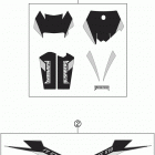 570 FE CHASSIS Наклейки