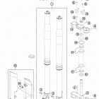 570 FE CHASSIS Передняя вилка