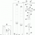 570 FS CHASSIS Передняя вилка