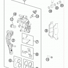 570 FE CHASSIS Передний тормозной суппорт