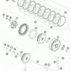 570 FS ENGINE Сцепление