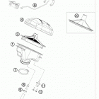 FE 570 Chassis Воздушный фильтр