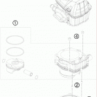 FE 570 Engine Цилиндры