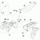 FE 390 Chassis Бак,сидение