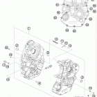 FE 390 Engine Картер двигателя