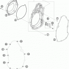 FE 390 Engine Кожух сцепления