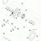 FE 390 Chassis Заднее колесо