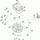 FE 390 Engine Головка цилиндра