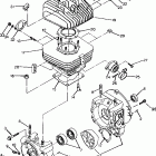 W927221 TRAIL BLAZER Crankcase and cylinder assembly trail blazer  /  w927221