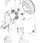 W928727 BIG BOSS 6X6 Magneto assembly 250 6x6  /  w928727