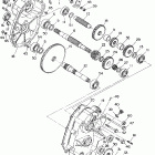 S928727 Euro Big Boss 6x6 Gearcase assembly 250 6x6  /  w928727