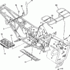 S928727 Euro Big Boss 6x6 Frame w / racks assembly 250 6x6  /  w928727